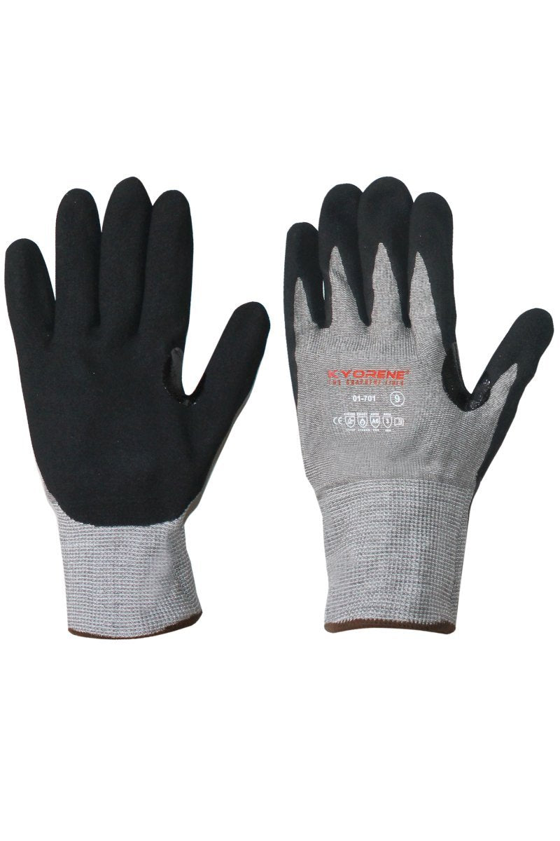 01-701 GUANTO ANTITAGLIO KYORENE LINER 13G DORSO AERATO PAYPER personalizzato con logo - Pubblienne