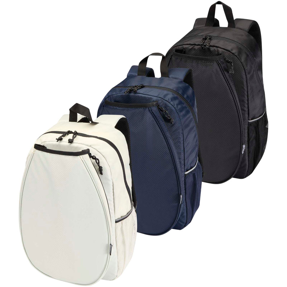 Zaino da padel in materiale riciclato GRS Varyon 15”, 18 L personalizzato con logo - Pubblienne