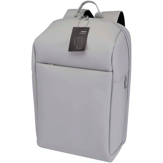 Zaino per laptop da 15" in materiale riciclato GRS SMART - 18L personalizzato con logo - Pubblienne