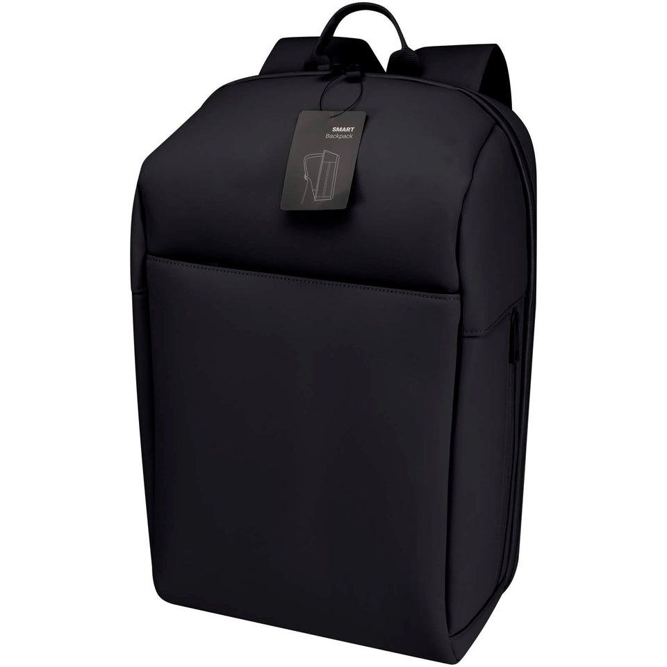 Zaino per laptop da 15" in materiale riciclato GRS SMART - 18L personalizzato con logo - Pubblienne