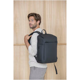 Zaino per laptop da 15" in materiale riciclato GRS SMART - 18L personalizzato con logo - Pubblienne