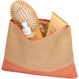 Pochette in carta paglia con cerniera Rythm - 3L personalizzato con logo - Pubblienne