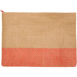 Pochette in carta paglia con cerniera Rythm - 3L personalizzato con logo - Pubblienne