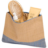 Pochette in carta paglia con cerniera Rythm - 3L personalizzato con logo - Pubblienne