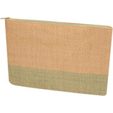 Pochette in carta paglia con cerniera Rythm - 3L personalizzato con logo - Pubblienne