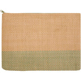 Pochette in carta paglia con cerniera Rythm - 3L personalizzato con logo - Pubblienne