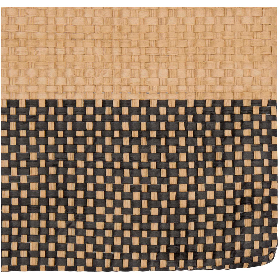 Pochette in carta paglia con cerniera Rythm - 3L personalizzato con logo - Pubblienne
