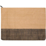 Pochette in carta paglia con cerniera Rythm - 3L personalizzato con logo - Pubblienne