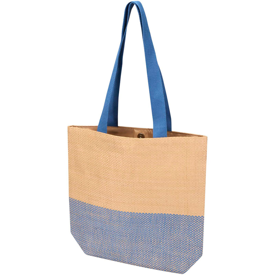 Borsa di carta paglia Rhythm - 10L personalizzato con logo - Pubblienne