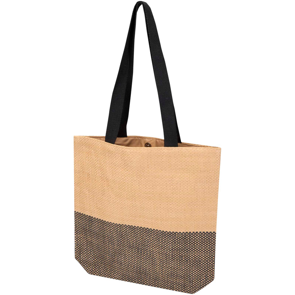 Borsa di carta paglia Rhythm - 10L personalizzato con logo - Pubblienne