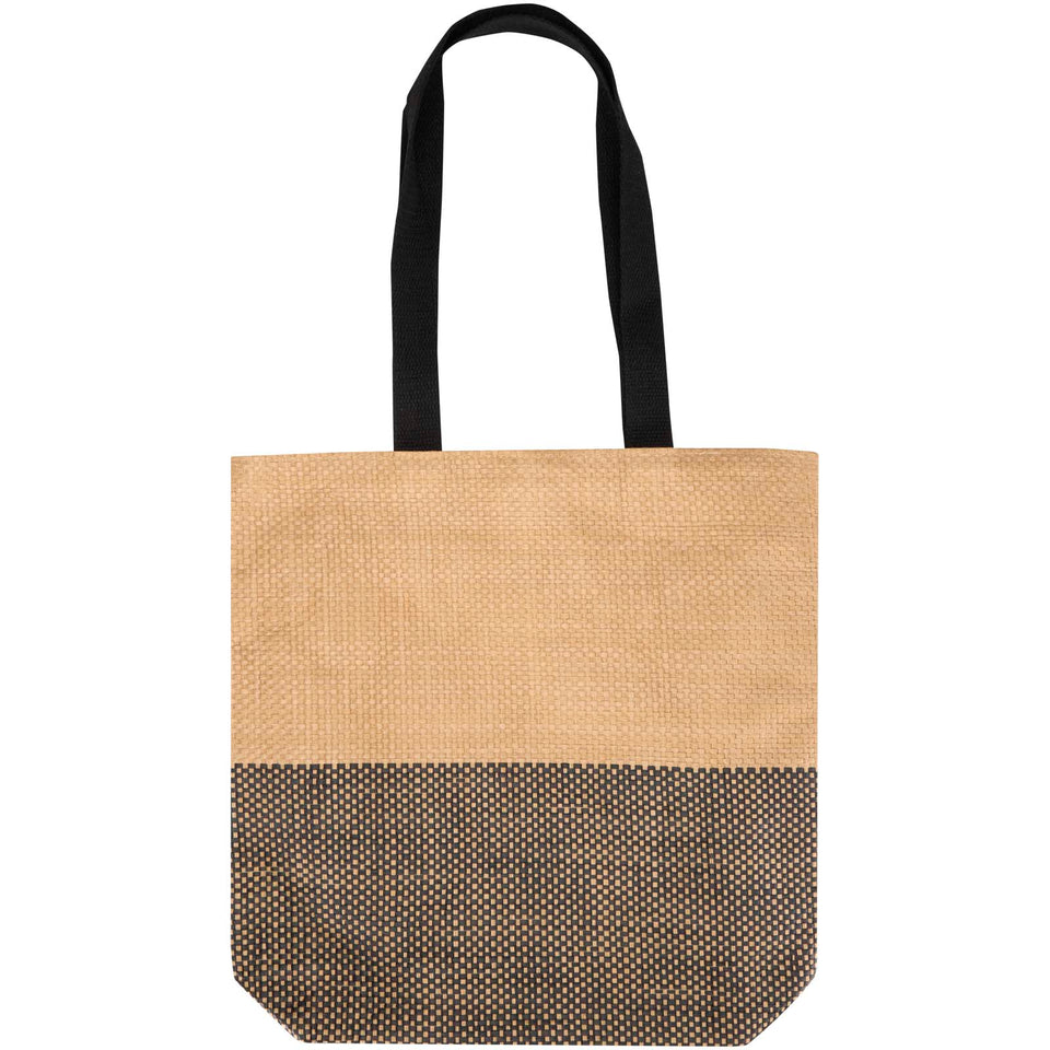 Borsa di carta paglia Rhythm - 10L personalizzato con logo - Pubblienne