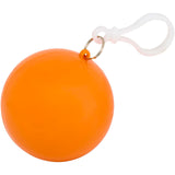 Poncho in contenitore rotondo di plastica con moschettone Fog personalizzato con logo - Pubblienne