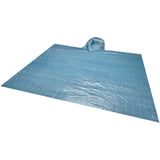Poncho in contenitore rotondo di plastica con moschettone Fog personalizzato con logo - Pubblienne