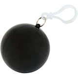 Poncho in contenitore rotondo di plastica con moschettone Fog personalizzato con logo - Pubblienne