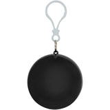 Poncho in contenitore rotondo di plastica con moschettone Fog personalizzato con logo - Pubblienne