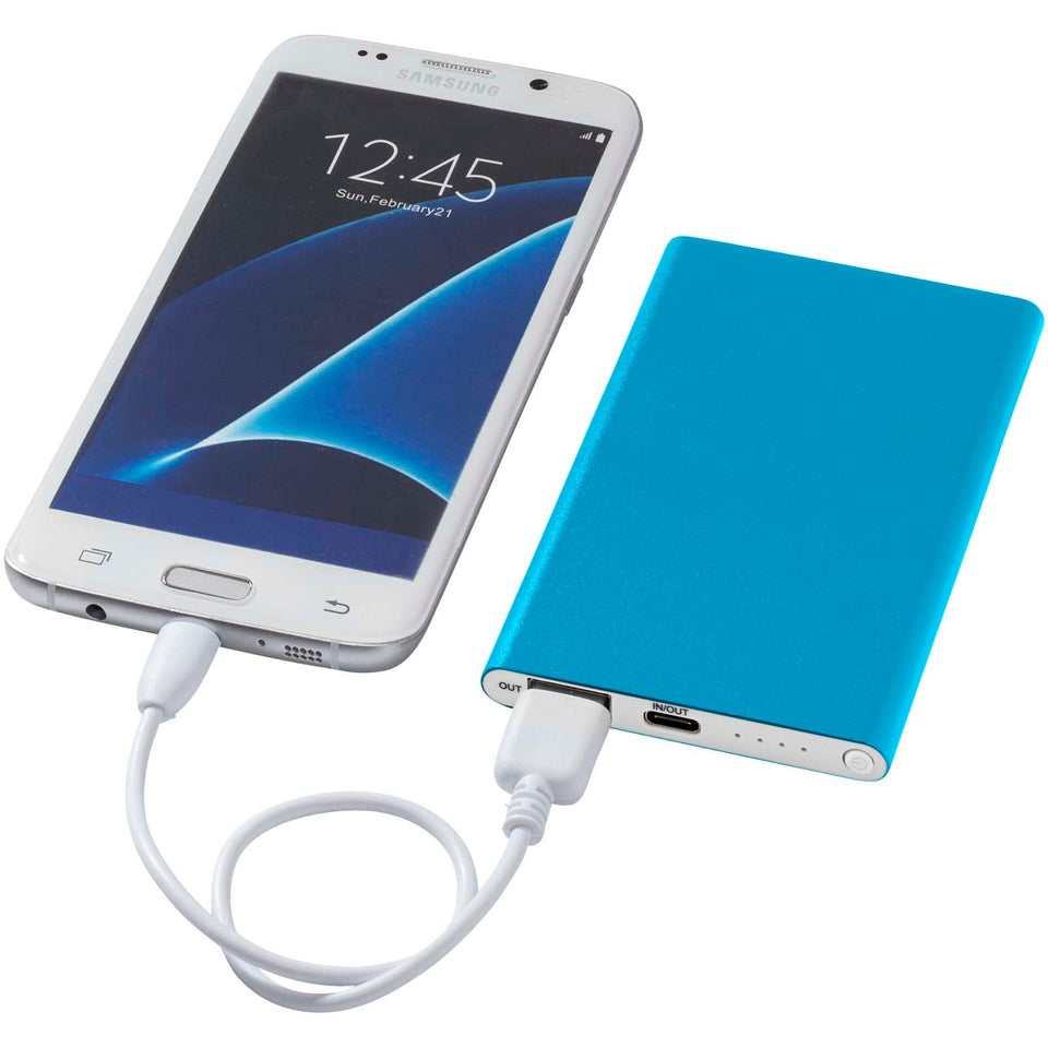 Power bank Pep da 4000 mAh personalizzato con logo - Pubblienne
