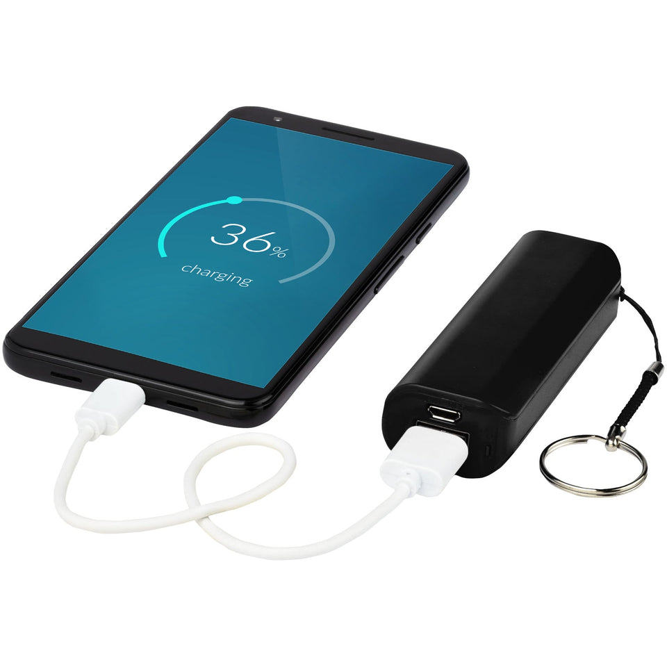 Power bank Span da 1200 mAh personalizzato con logo - Pubblienne