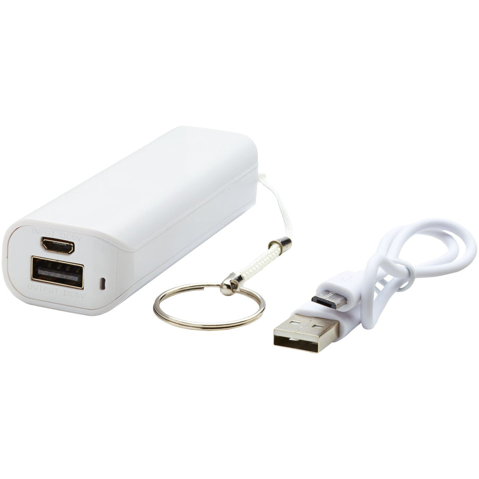 Power bank Span da 1200 mAh personalizzato con logo - Pubblienne