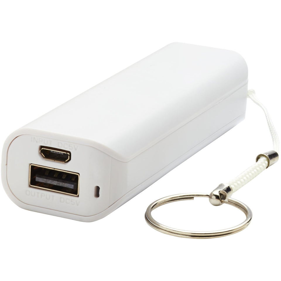 Power bank Span da 1200 mAh personalizzato con logo - Pubblienne