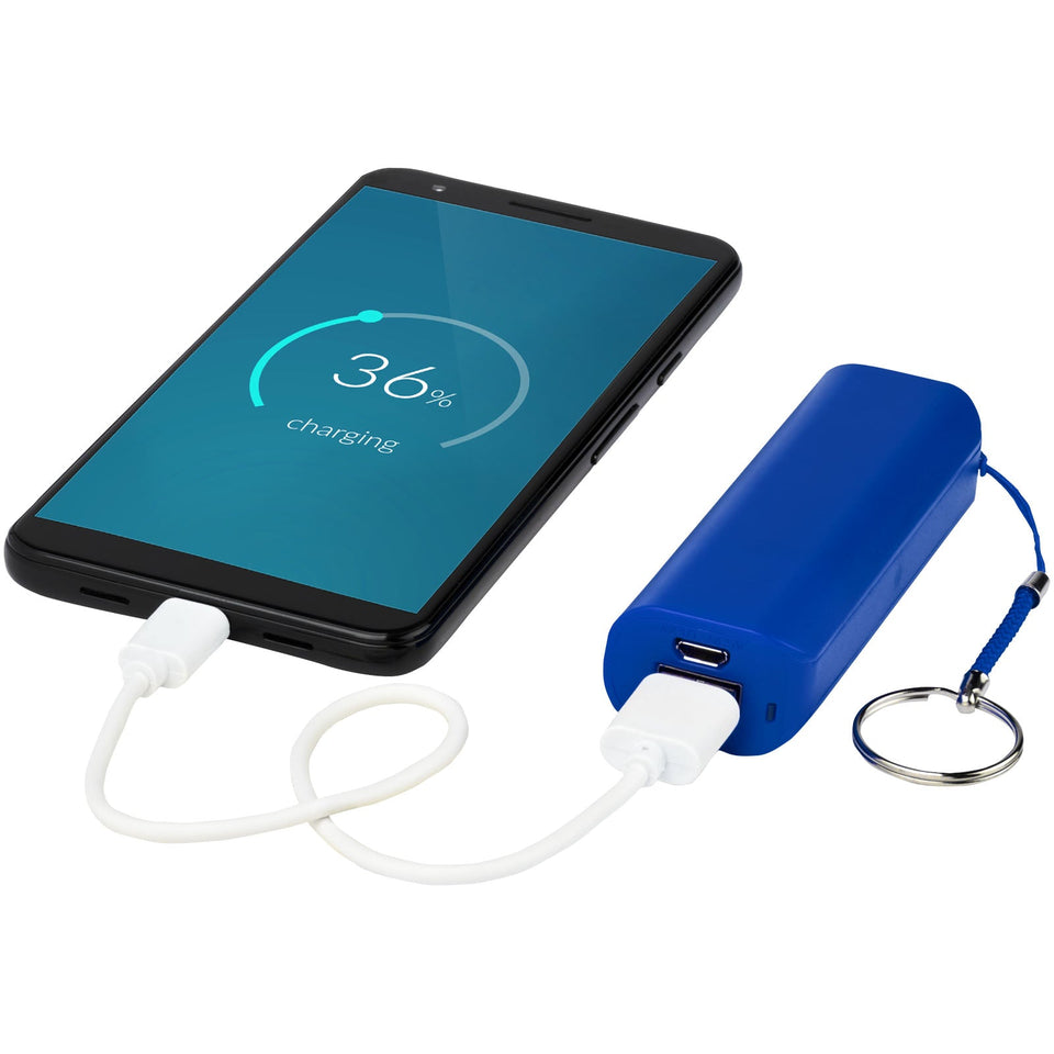 Power bank Span da 1200 mAh personalizzato con logo - Pubblienne