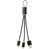 Cavo di ricarica 3 in 1 Metal con clip personalizzato con logo - Pubblienne