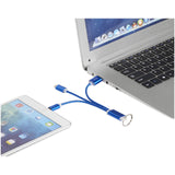 Cavo di ricarica 3 in 1 Metal con clip personalizzato con logo - Pubblienne
