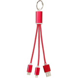 Cavo di ricarica 3 in 1 Metal con clip personalizzato con logo - Pubblienne