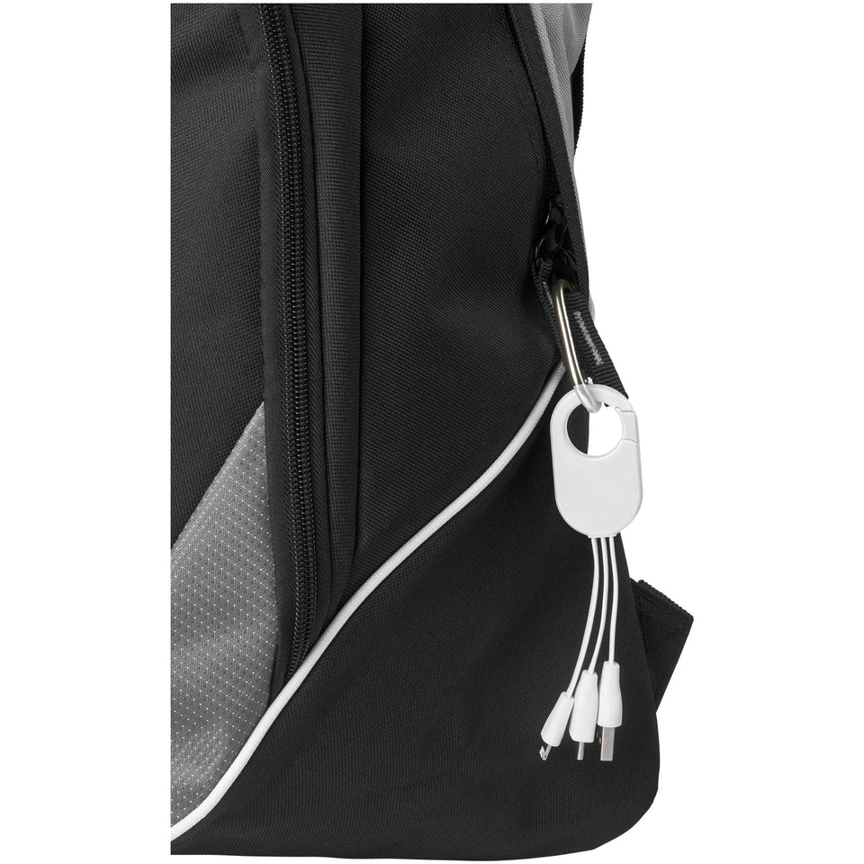 Cavo di ricarica 3 in 1 Troop personalizzato con logo - Pubblienne