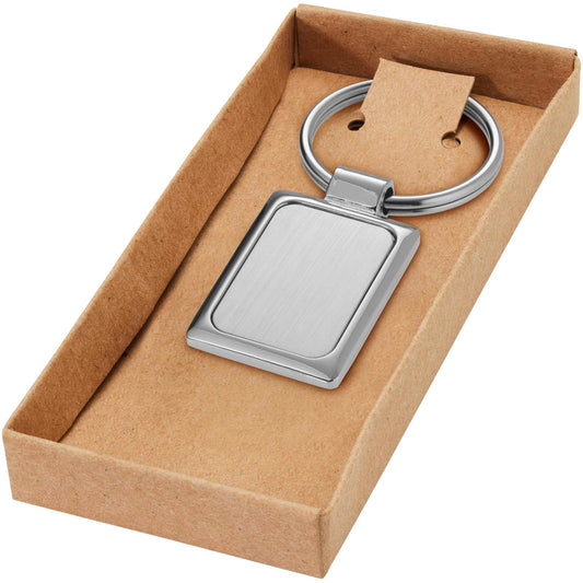 Porta chiavi rettangolare personalizzato con logo - Pubblienne