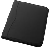 Portadocumenti A4 con cerniera Ebony personalizzato con logo - Pubblienne