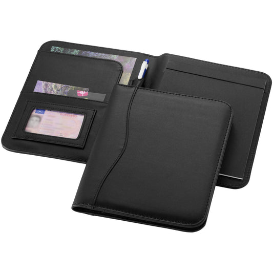 Portadocumenti A5 Ebony personalizzato con logo - Pubblienne