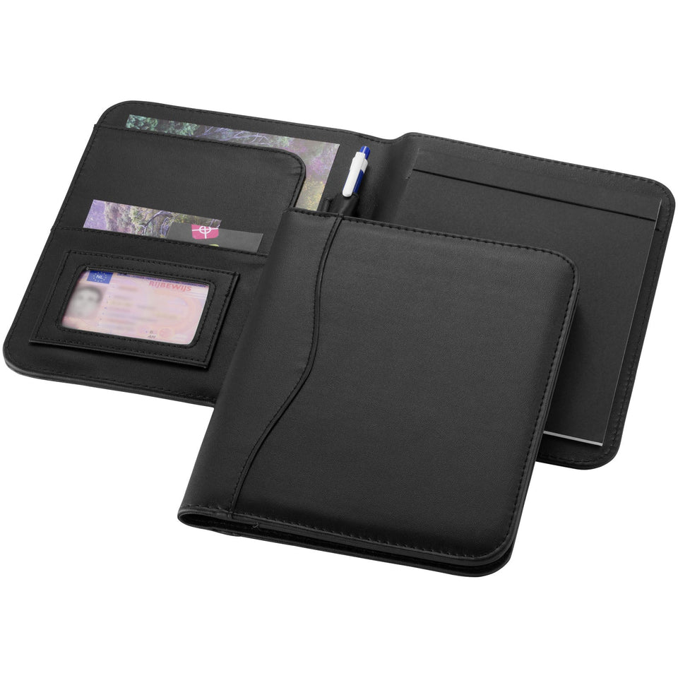 Portadocumenti A5 Ebony personalizzato con logo - Pubblienne