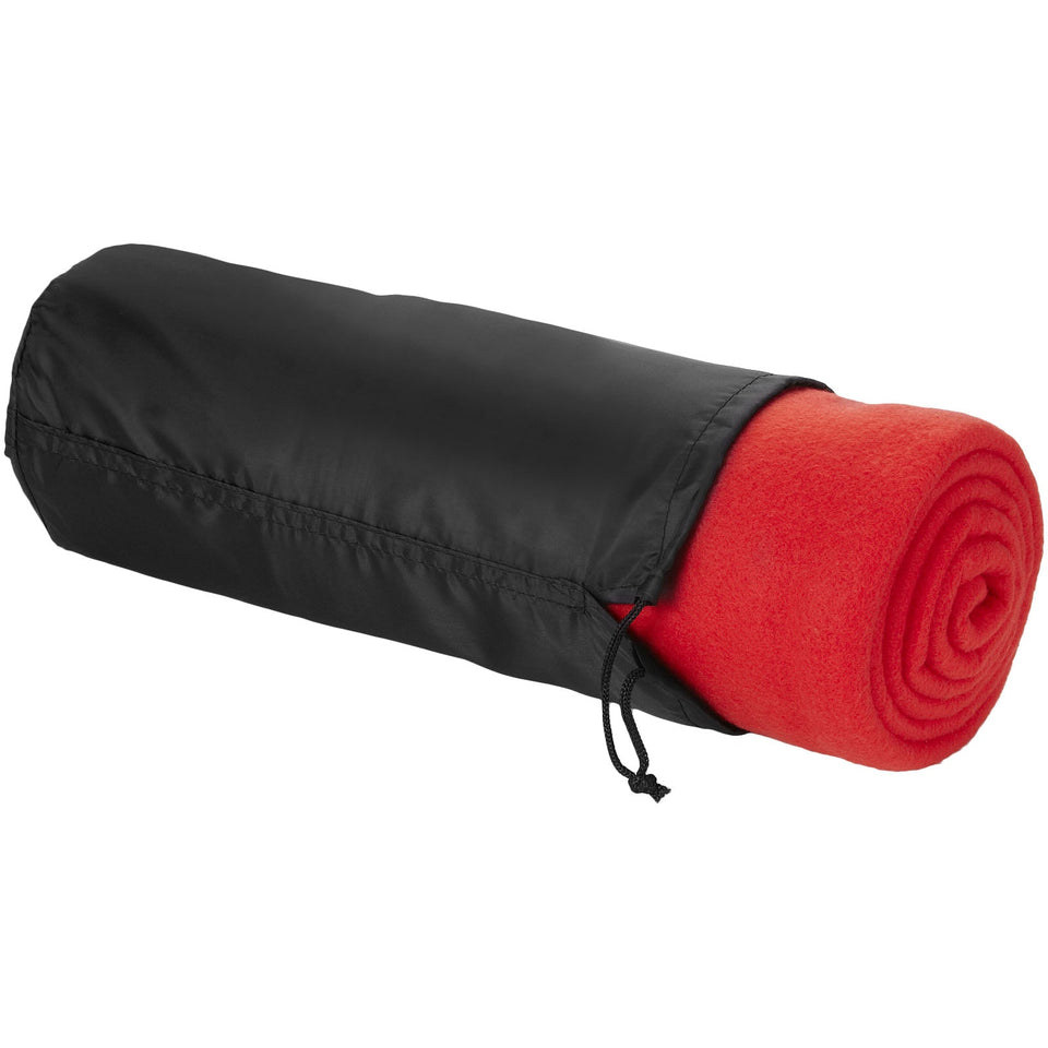 Coperta con custodia Huggy 150 x 120 cm personalizzato con logo - Pubblienne
