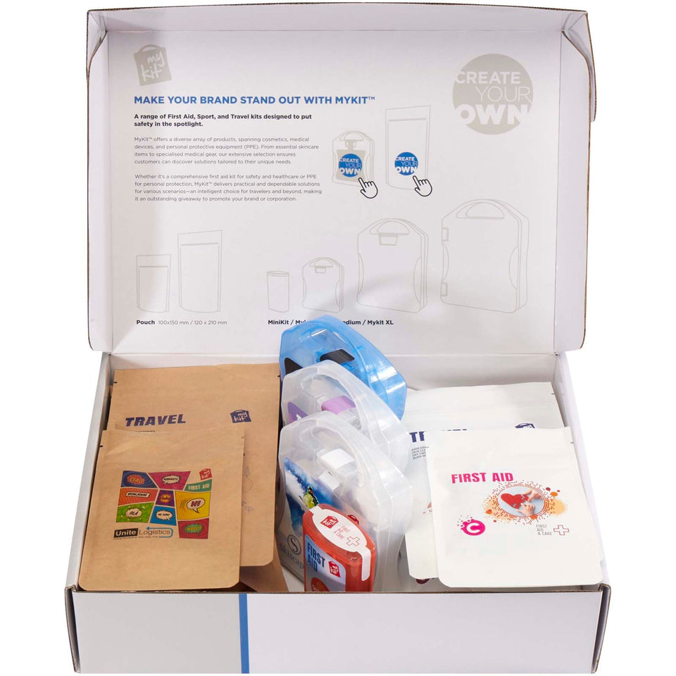 MyKit sample box personalizzato con logo - Pubblienne