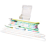 Confezione con cordini assortiti con stampa a sublimazione personalizzato con logo - Pubblienne
