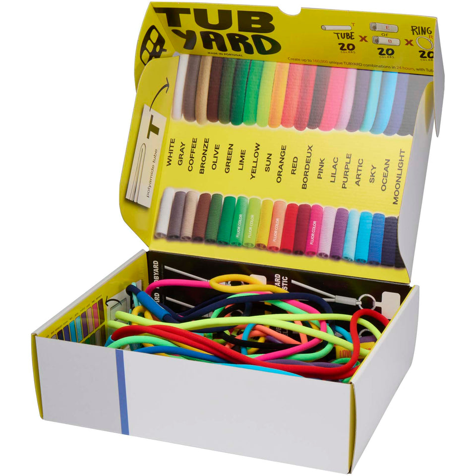 Sample box lanyard Tubyard personalizzato con logo - Pubblienne