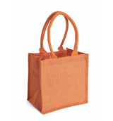 1043 Gelso - Borsa Mare In Juta Dimensioni: cm 24x24x17 personalizzato con logo - Pubblienne