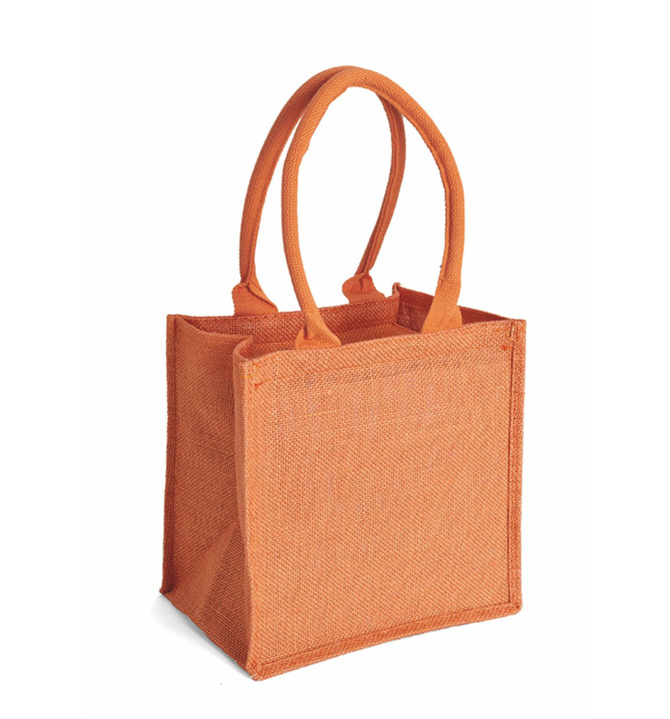 1043 Gelso - Borsa Mare In Juta Dimensioni: cm 24x24x17 personalizzato con logo - Pubblienne