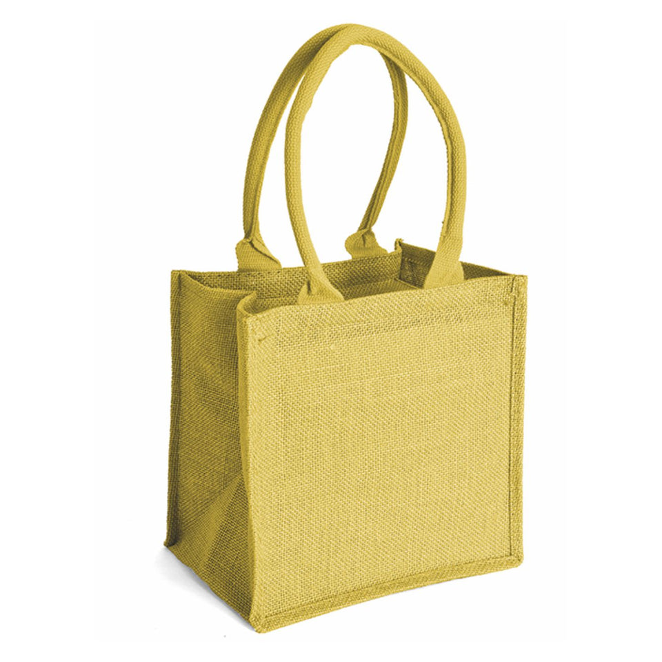1043 Gelso - Borsa Mare In Juta Dimensioni: cm 24x24x17 personalizzato con logo - Pubblienne