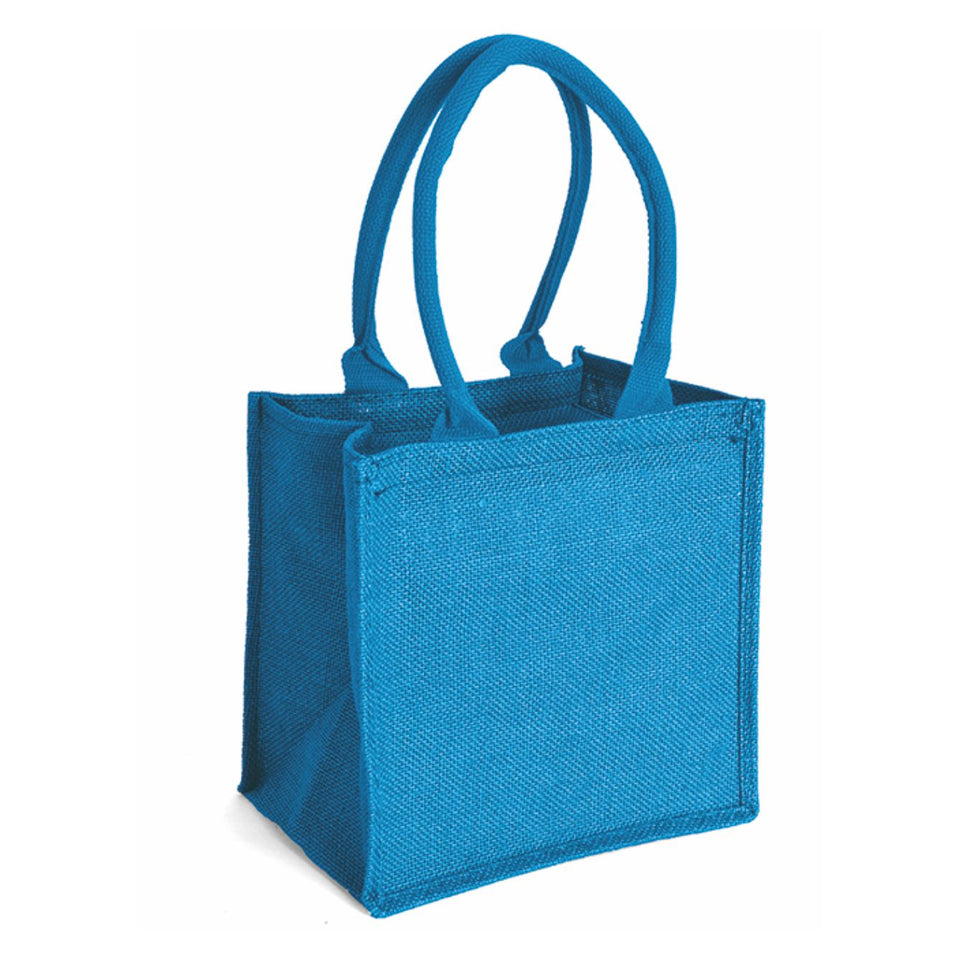 1043 Gelso - Borsa Mare In Juta Dimensioni: cm 24x24x17 personalizzato con logo - Pubblienne