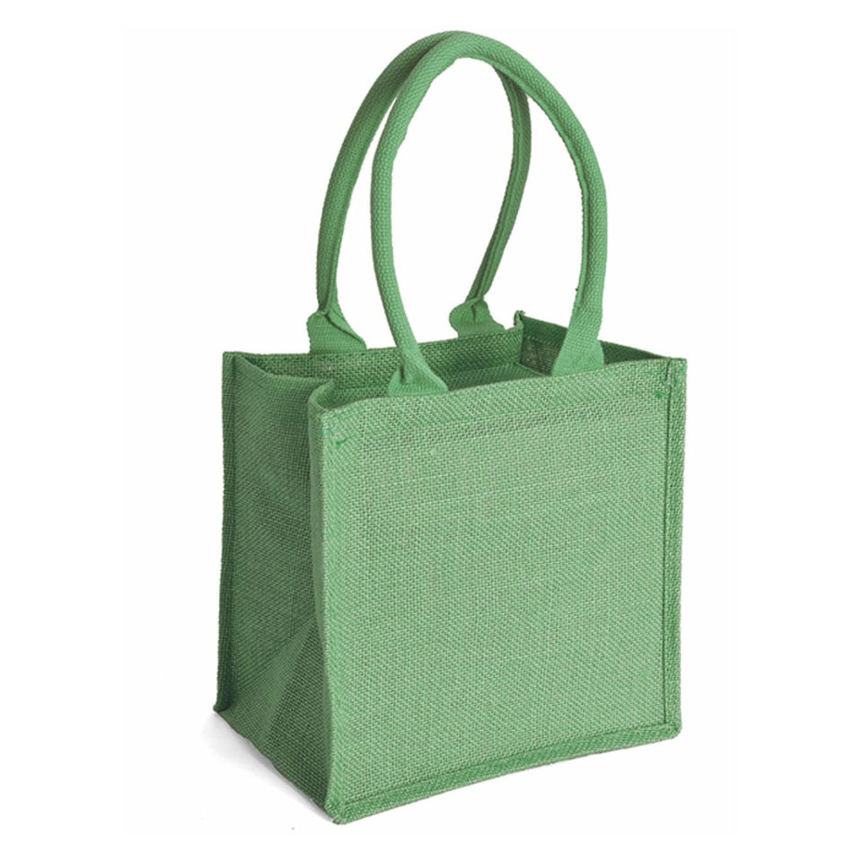 1043 Gelso - Borsa Mare In Juta Dimensioni: cm 24x24x17 personalizzato con logo - Pubblienne