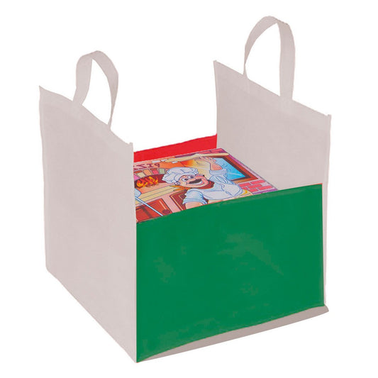1045 Delivery - Borsa Porta Pizze Dimensioni cm. 36,5x36x27 personalizzato con logo - Pubblienne