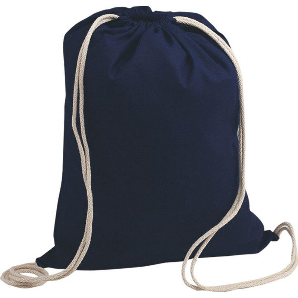 1081 Bolsa - Zaino a sacca in Cotone 130gr. personalizzato con logo - Pubblienne