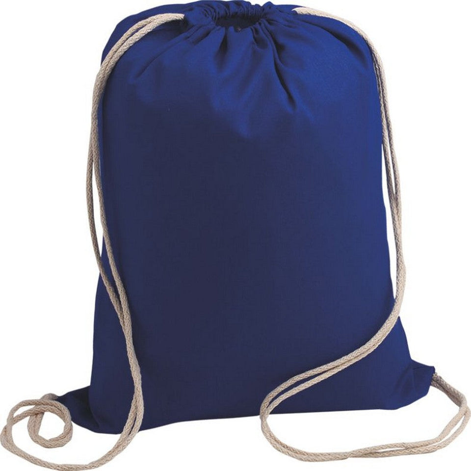 1081 Bolsa - Zaino a sacca in Cotone 130gr. personalizzato con logo - Pubblienne