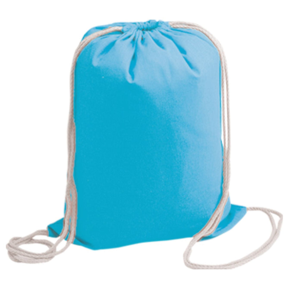 1081 Bolsa - Zaino a sacca in Cotone 130gr. personalizzato con logo - Pubblienne