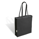 1110 Lorena Black - Borsa Shopping In Canvas Dimensioni: cm 36x52x16 personalizzato con logo - Pubblienne