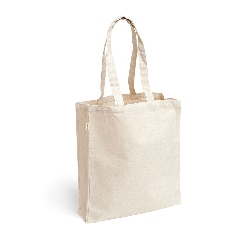 1130 LORA AVANA - Shopper Cotone 220g/m² personalizzato con logo - Pubblienne