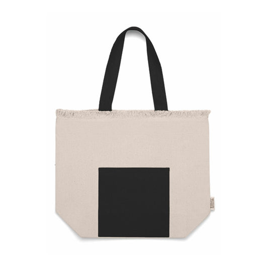 1142 MELANIA - Borsa Mare Cotone Riciclato personalizzato con logo - Pubblienne