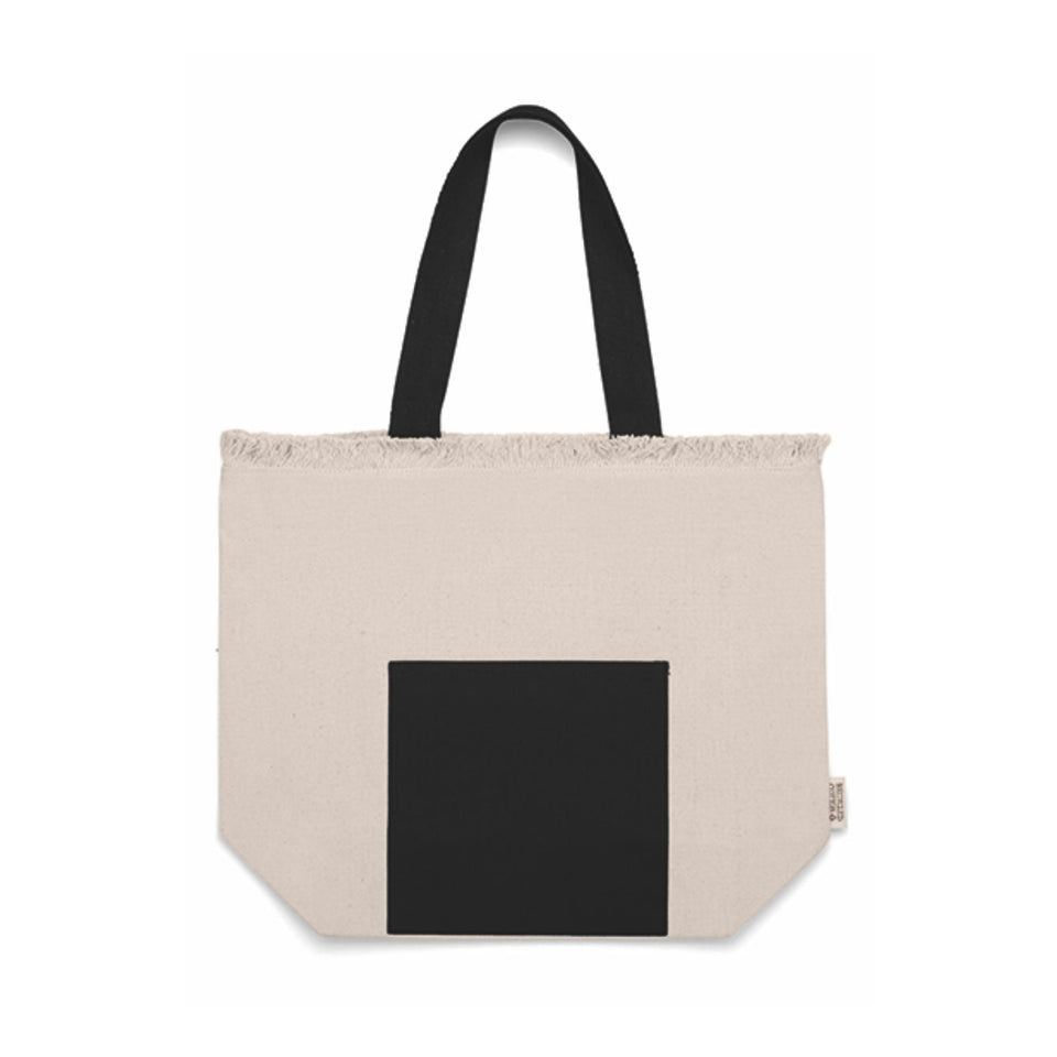 1142 MELANIA - Borsa Mare Cotone Riciclato personalizzato con logo - Pubblienne