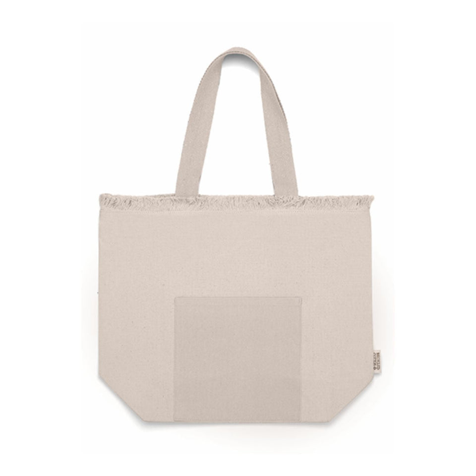 1142 MELANIA - Borsa Mare Cotone Riciclato personalizzato con logo - Pubblienne